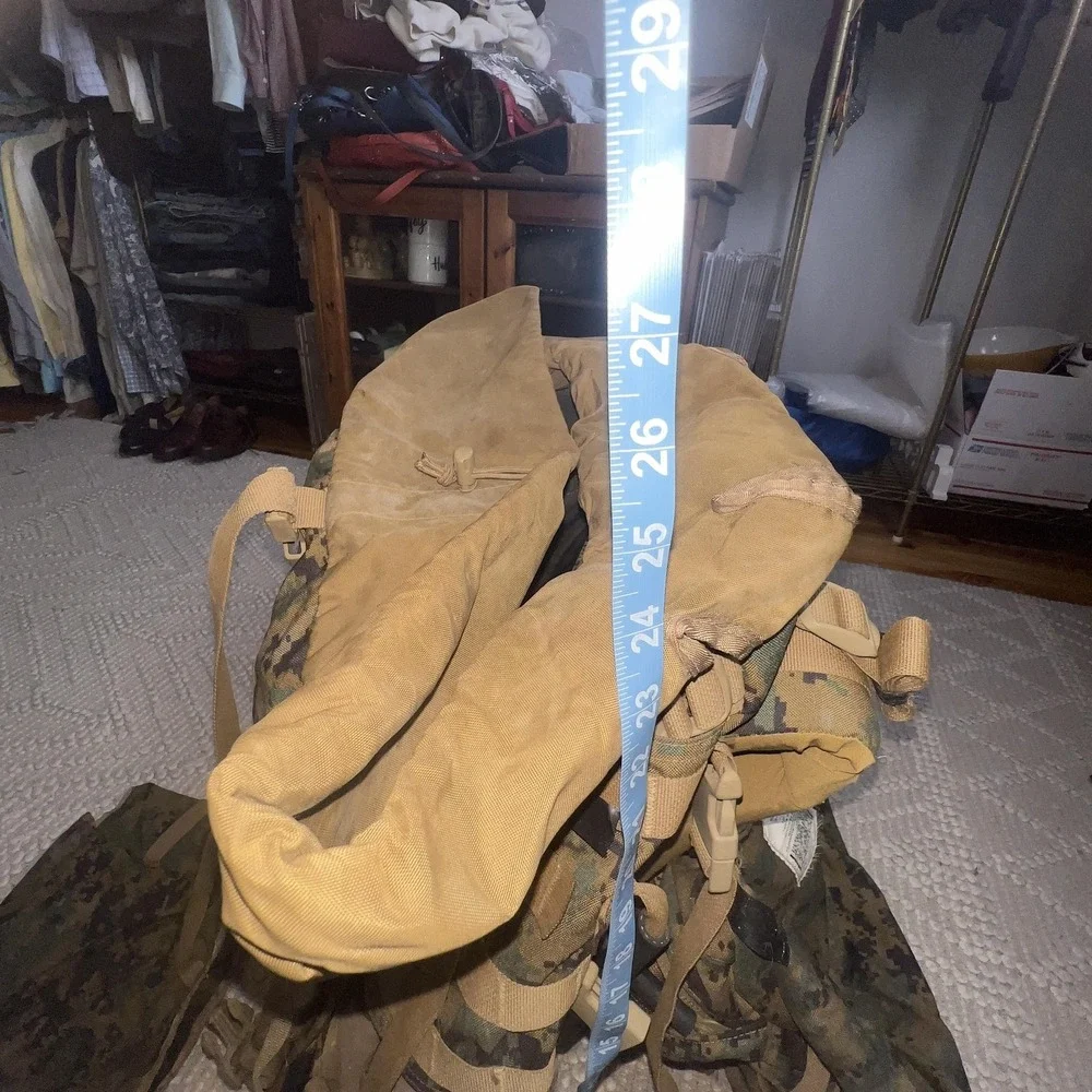USMC ILBE Tactical Frame Pack MARPAT Camo PROPPER Arc'teryx 75L Rucksack Men‎